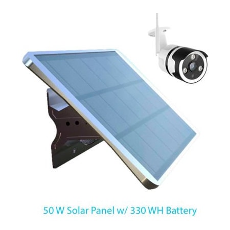 E E Systems Group Solar Panel, 70 W, 12V DC, 330 WH EE870W-POE330-1CAM